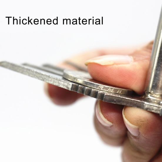 [Волшебный инструмент для прополки - прочный материал] Ручка инструмента для прополки изготовлена ​​из высококачественной марганцевой стали, которая износостойка, имеет высокую твердость и