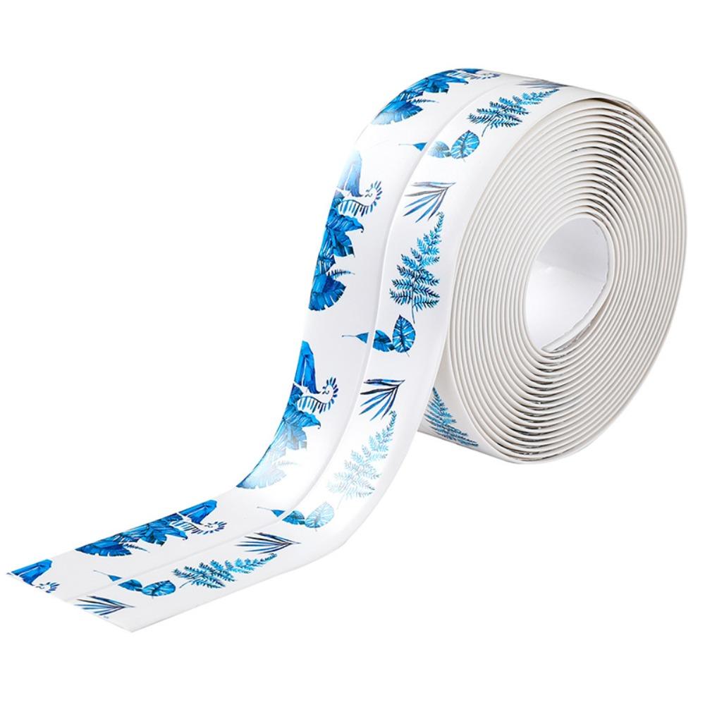 Anti-mildew Sink Bath Sealing Strip Waterproof Wall Sticker Sink Edge Tape Toilet Gap