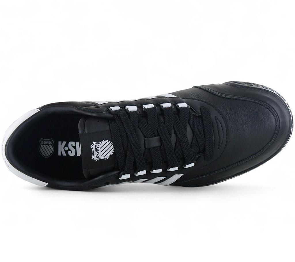 K-SWISS Vintage Trainer LTH Leder - Herren Sneakers Schuhe Schwarz 09462-013-M ORIGINAL