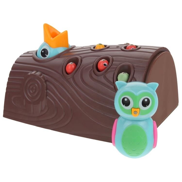 Magnetic Arcade Game Woodpecker Feed the Bird Owl Catch the Worm