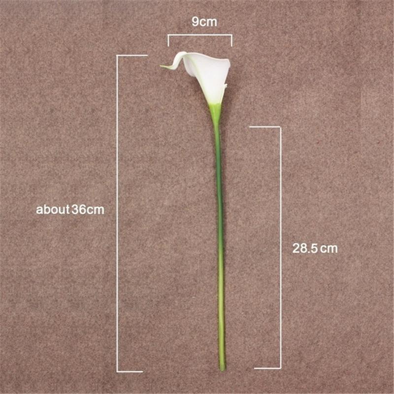 10шт искусственных калл букет искусственные цветы DIY домашний декор