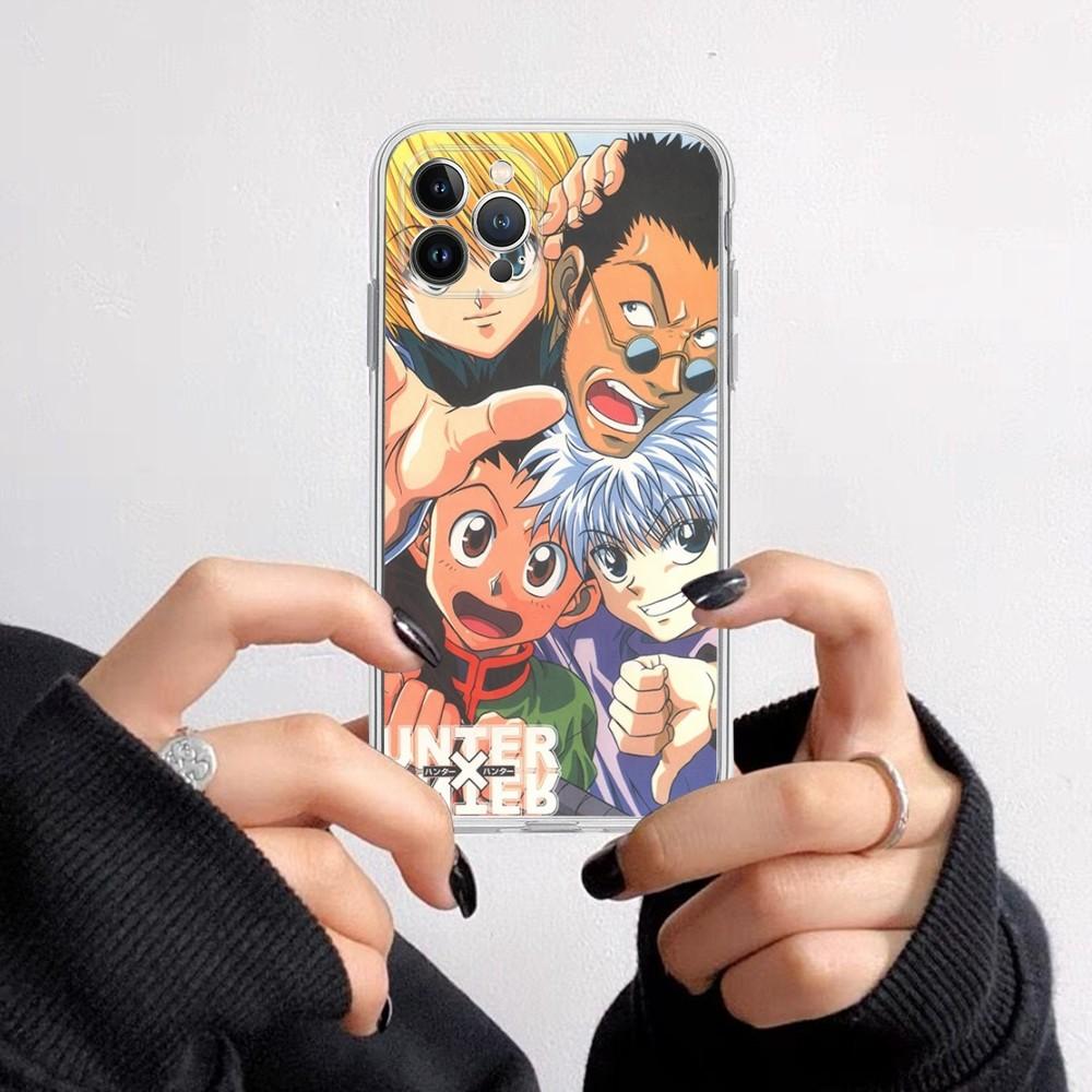 Чехол для телефона Hunter x Hunter для iPhone 16 15 8 7 6 6S Plus X SE XR XS 14 11 12 13 Mini Pro Max Мобильный чехол