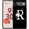 Цветы Буква Номер Чехол для Телефона для Google Pixel 8 7 6 7A 6A Pro 5G Ударопрочный Силиконовый Мягкий 8 Pro 5G Чехол Чехлы Сумки
