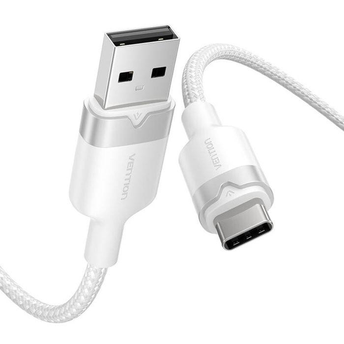 Кабель USB 2.0 A на USB-C 3A Vention для телефонов 1 м с функцией быстрой зарядки