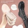 Unisex Winter Velvet Height-Increasing Insoles for Snow & Martin Boots