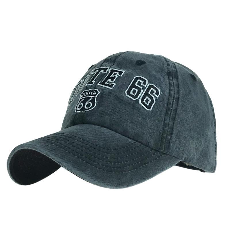 FAITOLAGL Embroidery Letters ROUTE 66 Baseball Cap Summer Snapback Fashion Hat For Women Men Casual Dad Hat Hip Hop Caps Casquet