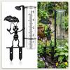 Clear Tube Garden Rain Gauge Dual Scale Rainfall Gauge New Outdoor Rain Gauge  Patio Planter
