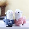 Alpaca- Keychain Plush Easter Llama Plushie Pendant  Sheep Doll Stuffed Toy Animals Keyring For Girls Boys