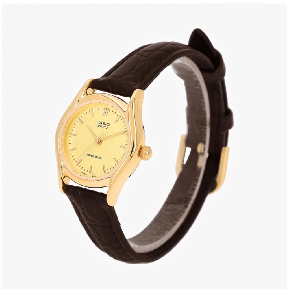 Casio Ltp 1094q 9ardf Ltp 1094q 9a Аналоговые Sat Student Женские S Кожаные Часы