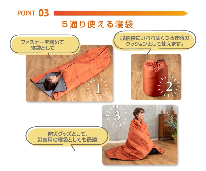 Gamaka Industries Антибактериальный с силой меди Алюминиевый спальный мешок Ион меди Антибактериальный и дезодорирующий Алюминиевый Теплый Катастрофа