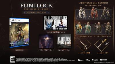 Flintlock The Siege of Dawn Ограниченное Делюкс Издание для PlayStation 5 - Импорт из Японии (Японская версия) / Экшен-RPG