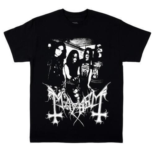 Футболка Mayhem, Черный металл Норвегии Dead Morbid, Euronymous Hellhammer W Унисекс Футболка