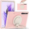 TPU Shockproof Tablet Case With Rotating Stand Galaxy Tab S7 S8 - Multi-Color Slim Protective Cover