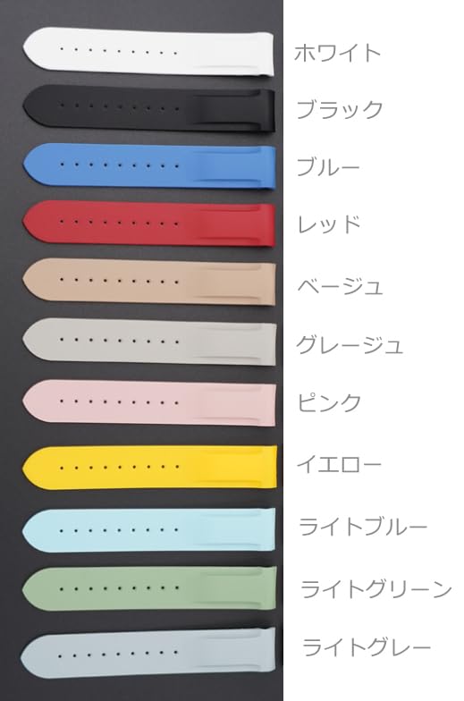 King Omega Swatch X Compatible Rubber Watch Strap with BA Buckle for Replacement Rubber Available In 11 Colors Bioceramic MOONSWATCH Type 1 [Import