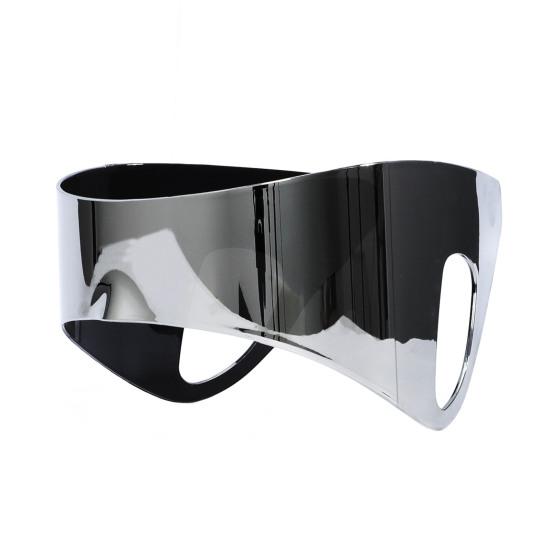 Панк Солнцезащитные очки Щиток Маска Прямоугольные Солнцезащитные очки Мужские Женские Стимпанк Большие Солнцезащитные очки для Повседневного Наряда Путешествий Спорт на Открытом Воздухе