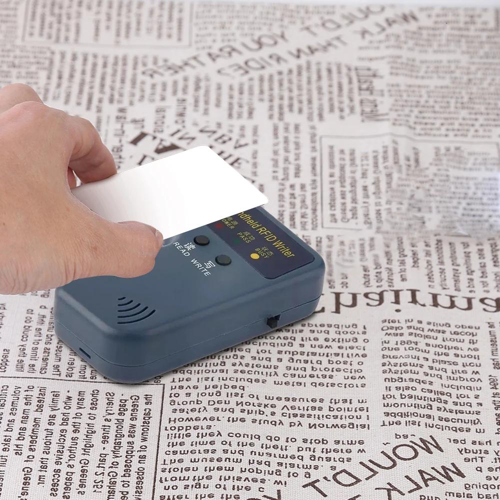 Ручной RFID-дупликатор/копировщик 125 кГц, программатор/считыватель ID-карт + Ключи + Считыватель карт доступа на брелоке