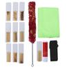 5pcs Clarinet Adjustable Strap Reed Cleaning Cloth Brush Accessories Kit