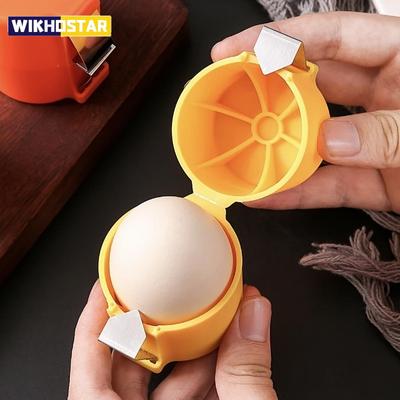 Открывалка для яиц Портативная открывалка для яиц Кухонная ручная дробилка для яиц Бытовой пресс Сепаратор для яиц Кухонный гаджет