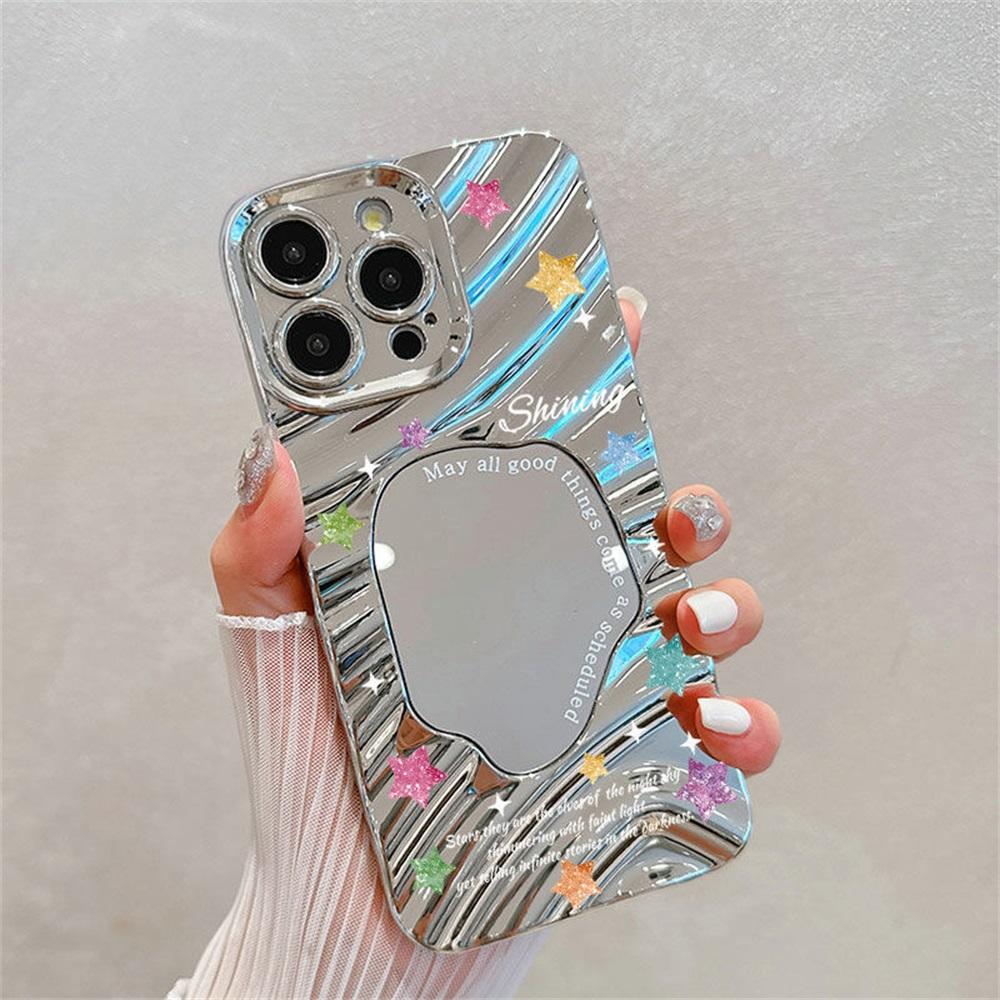 Чехол-зеркало для макияжа для iPhone 11 13 16 Pro Max iPhone 14 15 12 13 Pro Max 16 Plus 13 Pro Samsung A55 A54 A15 A12 A52S A34 A14 A30S A53 A52 A50