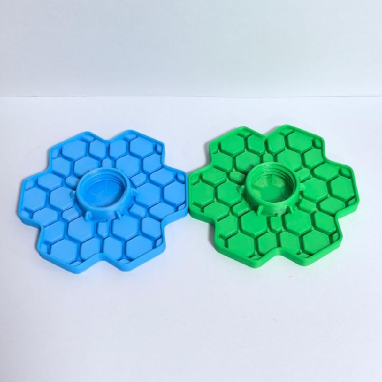 4 шт. Поилка для насекомых 3D-печать Пластиковая кормушка для воды Сферическая полая с узором Поилка для сада и пасеки