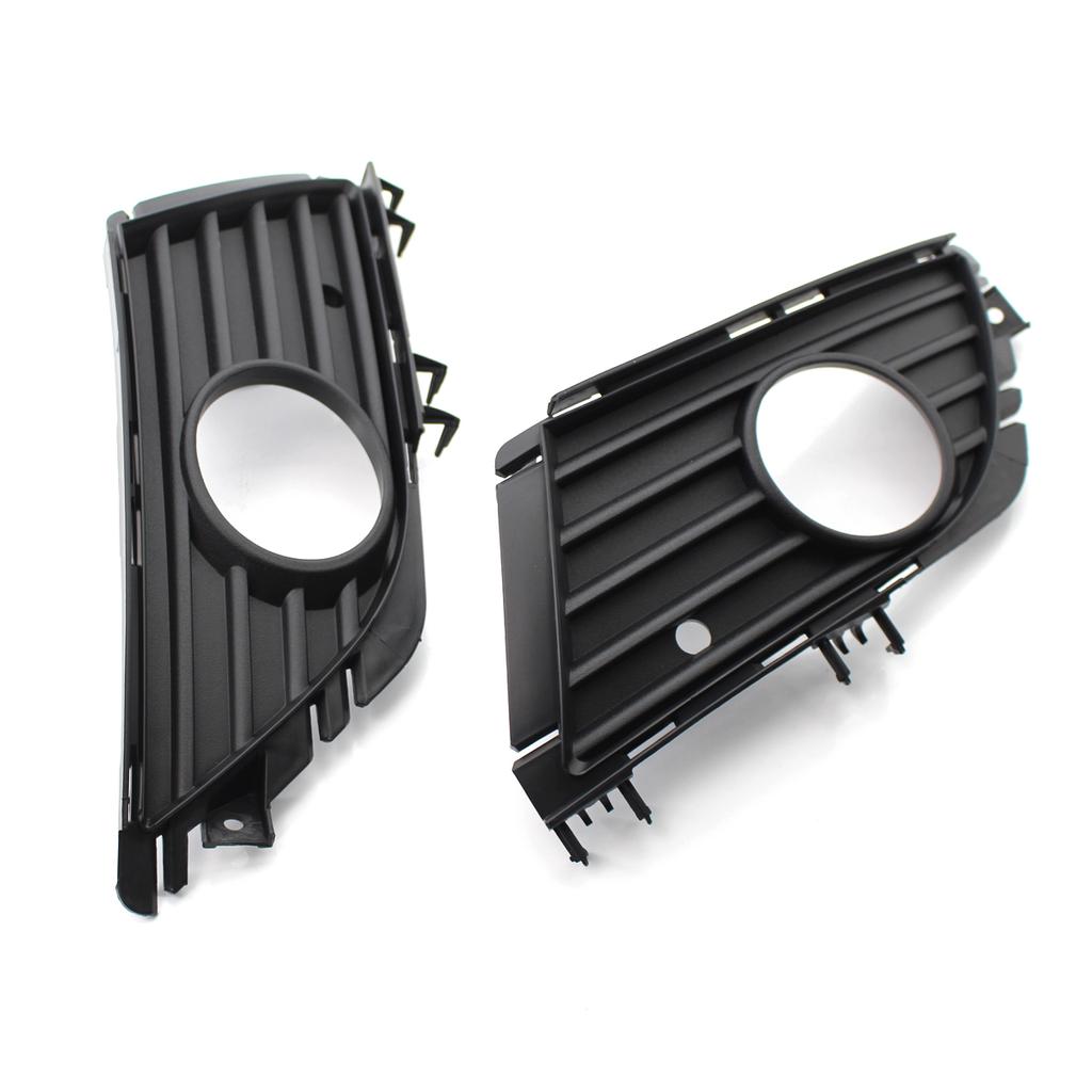 1 Pair Left Right Car Front Fog Light Grille Grills Fog Lamp Cover Repla For Vauxhall Corsa C 2003-2006 1400729 1400728