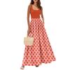 Women's Flowing Dresses Women's Summer Dresses Casual  Long Dresses Cute Floral Long Dresses