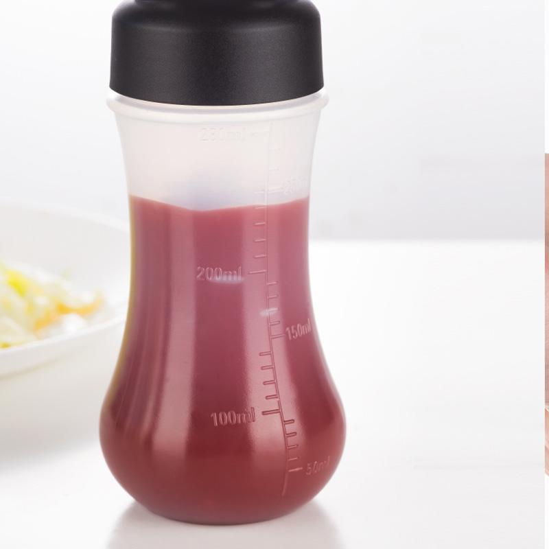 1/3pcs Multi-purpose Squeeze Sauce Bottle,Food-grade PP Material Condiment Dispensers for BBQ,350ML Seasoning Bottle for Salad