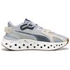 Puma Softride Breathable Comfortable Non-Slip Cushioning Low-Top Running Shoes Unisex Sneaker Gray White 310500-03