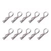 10 шт. R-образных металлических зажимов для корпуса модели автомобиля 1/10 1/8, прочные штифты из нержавеющей стали для радиоуправляемых моделей автомобилей, простая фиксация