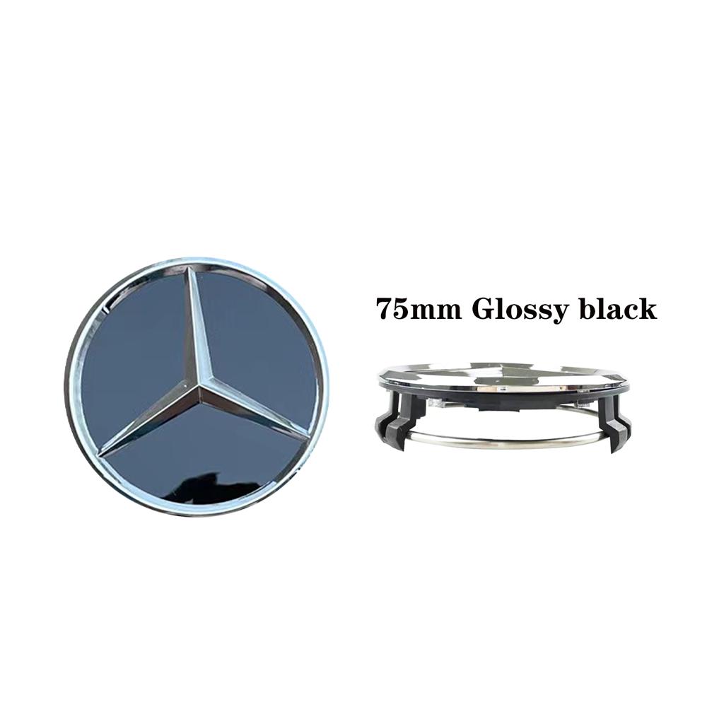 2026 Hot 20PCS 75MM Car Wheel Center Hub Caps Tire Rim Covers Auto Accessories For Benz CLA A180 W108 AMG CLK W201 W212 W213 W220