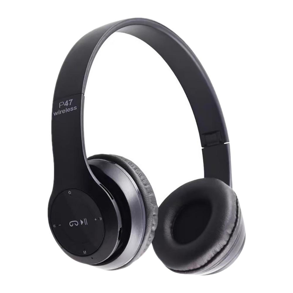 Xiaomi P47 Wireless Bluetooth Headphone With Microphone Foldable Headsets Bass HiFi Sound Music Stereo Earphone For Smart Phone TV Game
