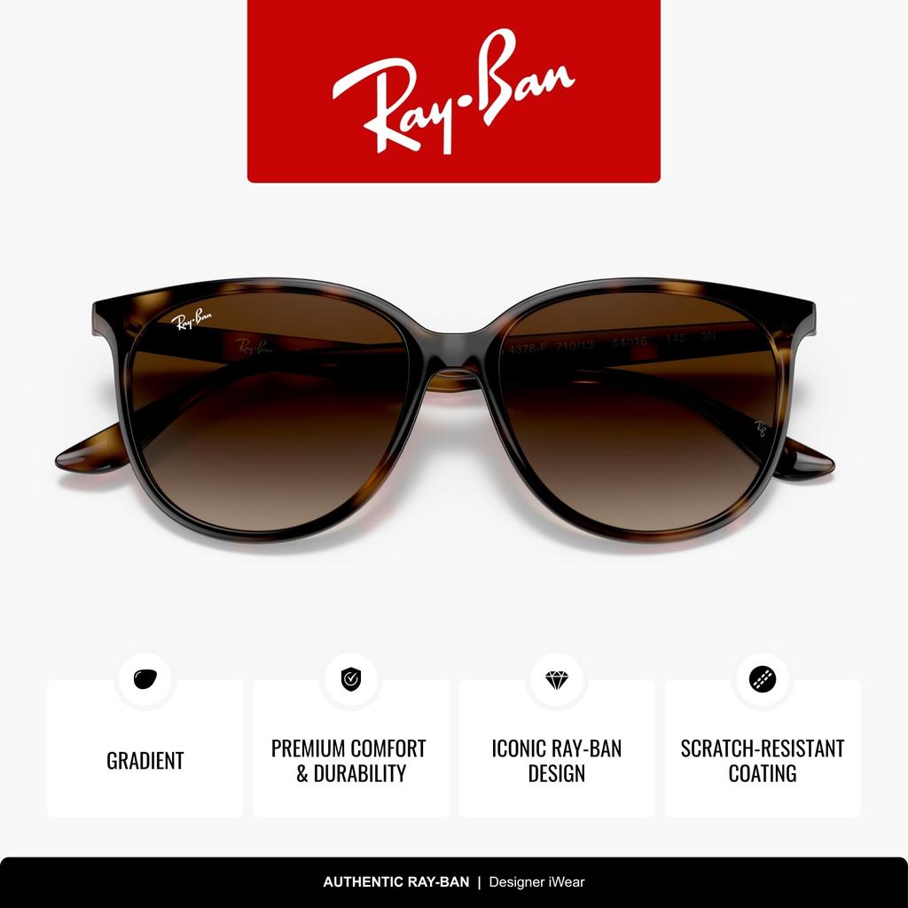Солнцезащитные очки RB4378F Азиатская посадка Ray-Ban