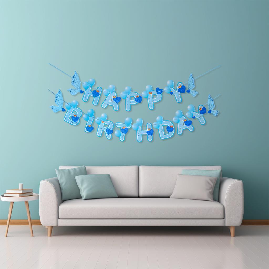 Баннер с днем рождения Украшения с днем рождения Знак с днем рождения Баннер на день рождения для вечеринки по случаю дня рождения