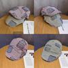 Retro Patchwork Baseball Cap With Sunshade For Casual Outdoor Activities