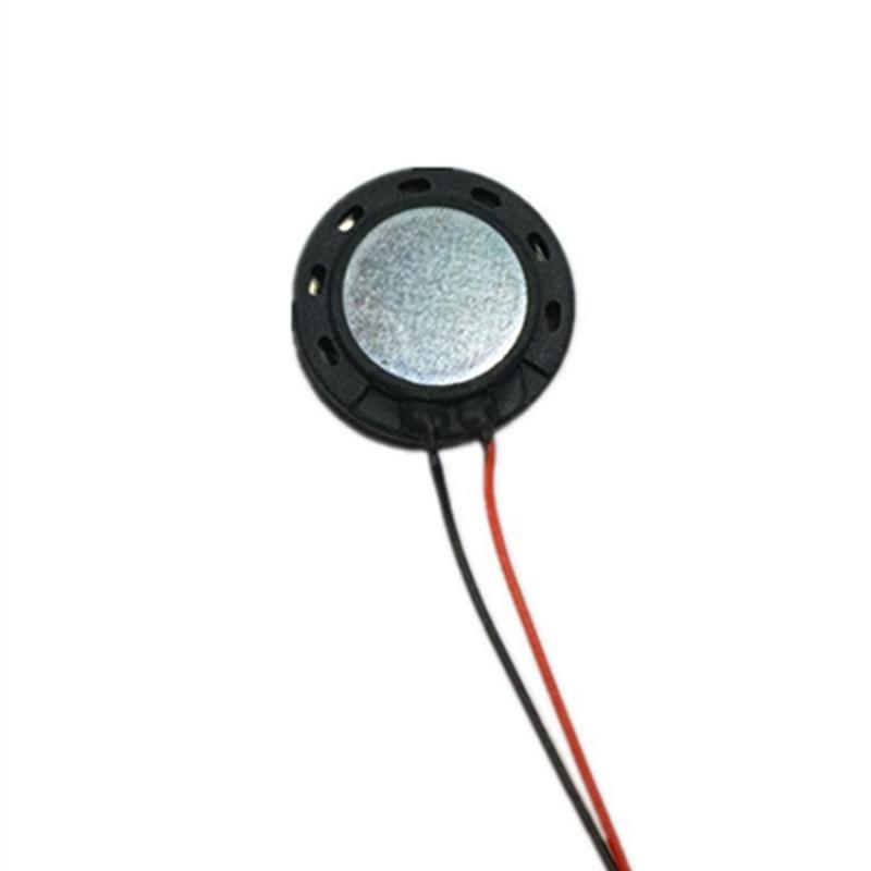 15mm Mini Speaker 8 Ohm 1W 96dB Mylar Internal Magnetic Micro Speaker for Music Box Voice Recorder Tone Adjustment DIY