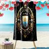 Manchester City F.C Print Beach Towel, Large Soft Quick Dry Towel for Beach Camping Swimming