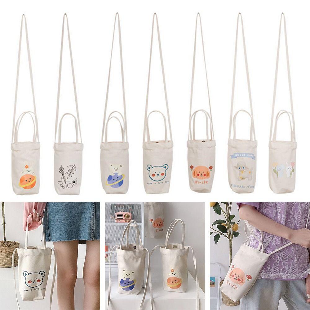 Чехол для хранения кофейной чашки с ремешком, рукав для бутылки с водой, держатель для бутылки с водой, сумка для переноски, чехол для бутылки