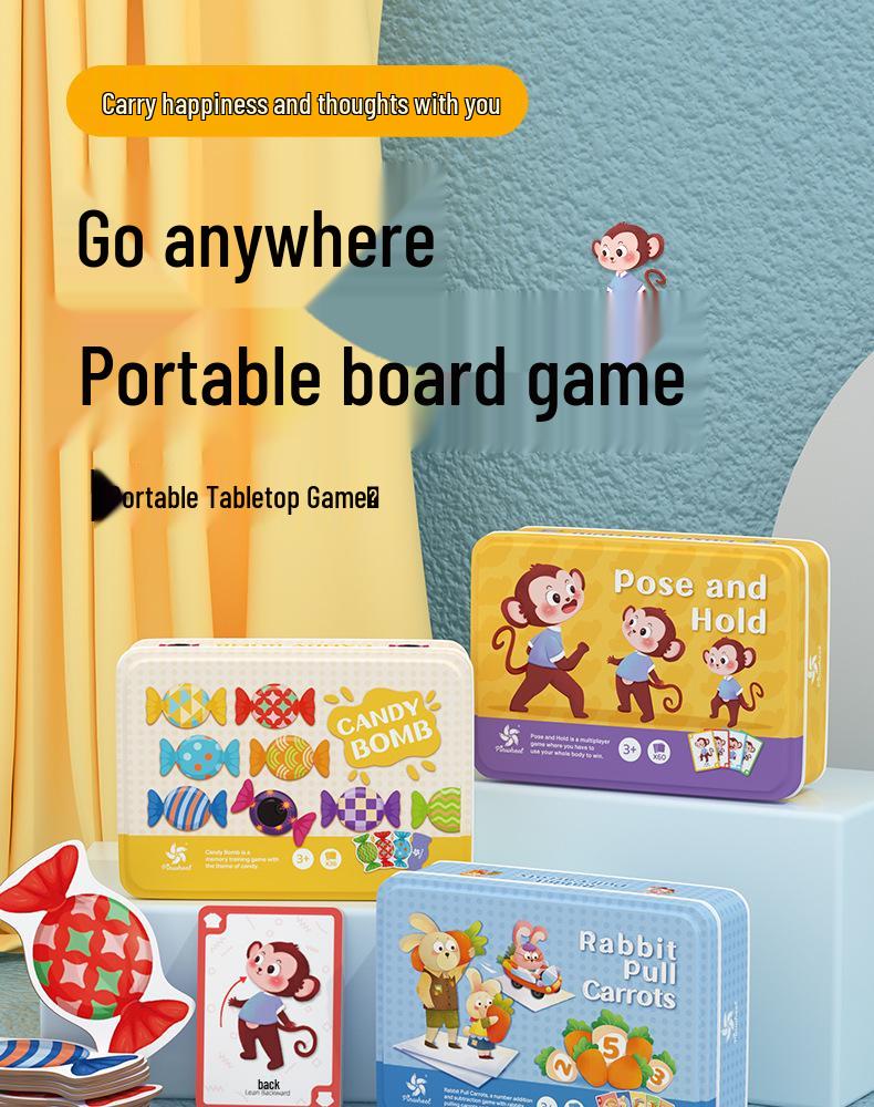 Игра в карты для детей «Вертушка»: Игрушка для развития чувства числа и тренировки памяти