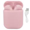 Беспроводные наушники TWS Bluetooth 5.0 с сенсорным управлением, гарнитура с чехлом для зарядки, розовый