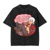 Devil May Cry Данте Стиранные Футболки Streetwear Хип-Хоп Крутые Футболки Топы для Мужчин Женщин Короткий Рукав Харадзюку С Принтом