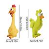 Flexible Squeaky Dog Toys Simulation Pet Squeeze Sound Toy Creative Latex Screaming Chicken  Horse