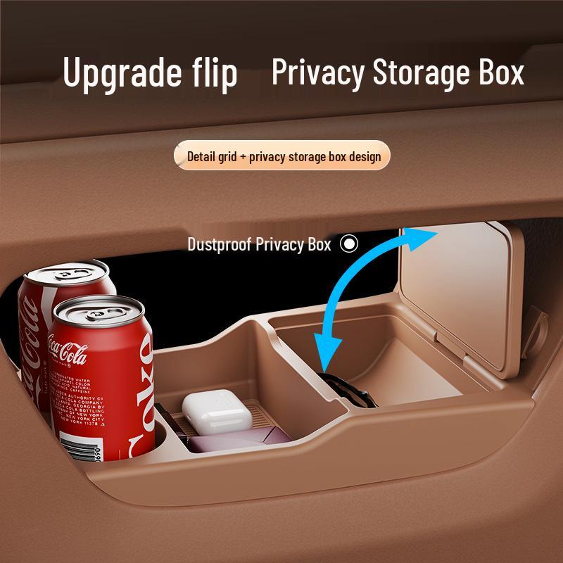 Compatible with 25 Fengshen L8 models: Central Control Storage Box for Car Interior & Accessories.