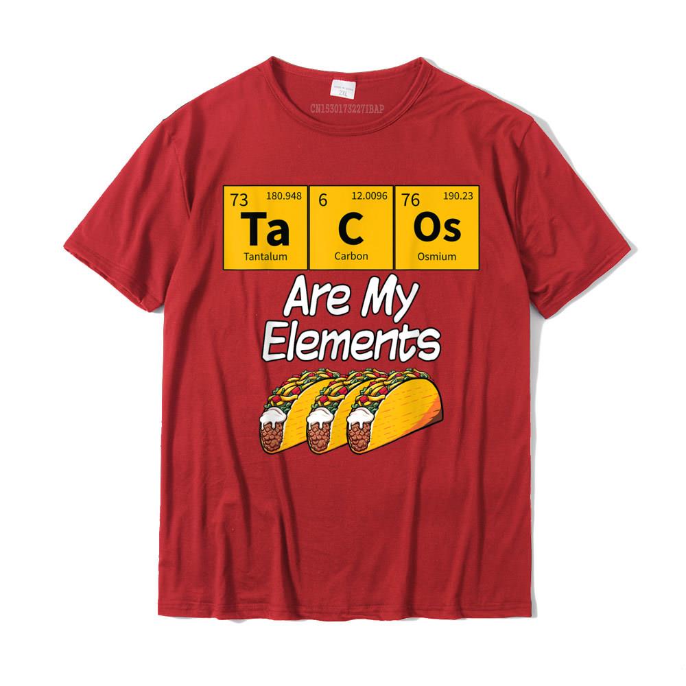 Taco Funny Chemistry Meme Quote Periodic Table Science Gift TShirt Brand Unisex T Shirt Cotton Tops Shirt Street
