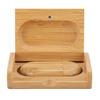 Oval Wooden Shell USB 3.0 Flash Memory Drive Storage Stick With Box U Disk 32GB