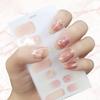 Nail Polish Film Back Glue Vivid Patterns Ultra Thin Full Waterproof Environmentally Nail Stickers for Manicure