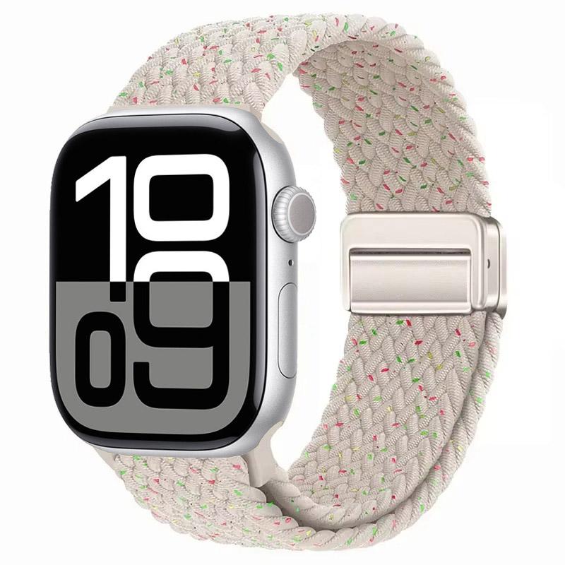 Нейлоновый ремешок для Apple Watch 10 46мм 42мм/Ultra 2 49мм 9 8 7 Дышащий ремешок для часов iwatch Серии 6 5 4 SE 44мм 40мм 45мм 41мм