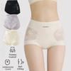 Трусики-подтяжки с сетчатым цветком и тонким нижним бельем для женщин, удобные утягивающие трусы, подарки