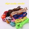 NO.8 No Tie Shoelaces Elastic Semicircle Shoe Laces for Kids and Adult Metal Lock Sneakers Shoelace Boot Lazy Laces Shoe Strings
