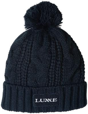 Шапка Gamakatsu Low Gauge Knit, черная LE9011#1