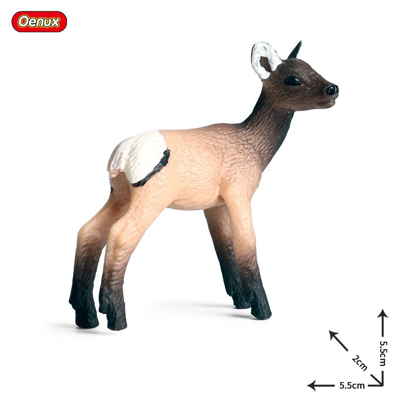 Oenux Wild Animals Forest Orangutan Pigeon Hedgehog Aardvark Capybara Action Figure Model Figurines Pvc Collection Kids Toy